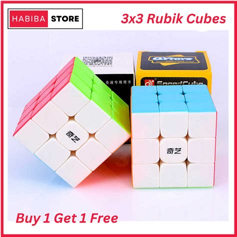 Buy Get Free Original Qiyi Rubiks Cube X Stickerless Qiyi Warrior