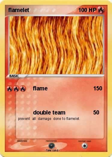 Pokémon Flamelet Flame My Pokemon Card