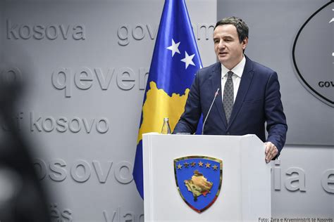 See Below The Complete Speech Of The Prime Minister Of The Republic Of Kosovo Albin Kurti At