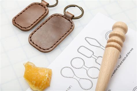 DIY Key Fob Leather Kit - Buckleguy.com