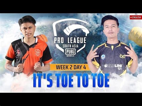 Pmpl South Asia Fall Week Teams Schedule And When To Watch