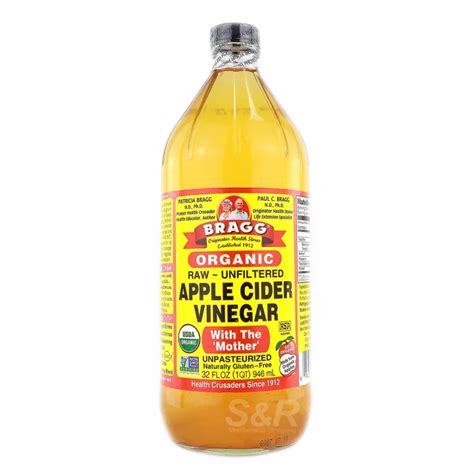 Bragg Organic Raw Unfiltered Apple Cider Vinegar Ml Lazada Ph