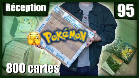 Achat d une collection mystère de 800 cartes Réception Pokémon 95