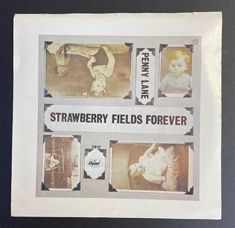 Popsike Beatles Strawberry Fields Forever Penny Lane Promo