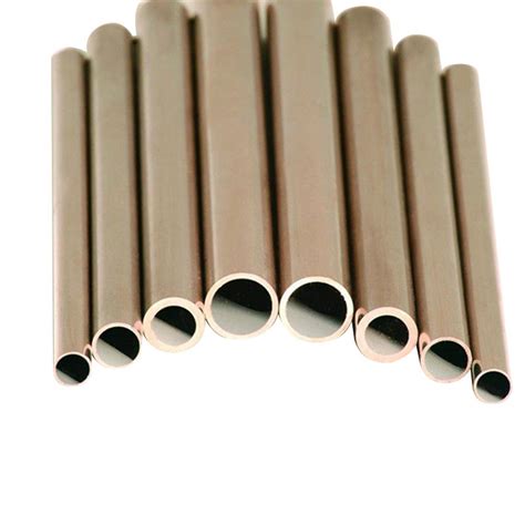 Cuzn28sn1as Rigid Cold Drawn Seamless Straight Pure Copper Heat Tube