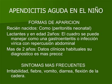 Seminario De Sindrome Doloroso Abdominal Quir Rgico Apendicitis Aguda