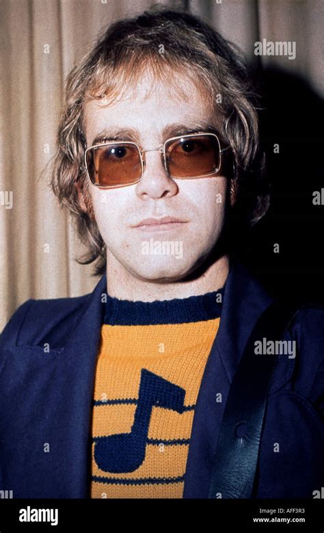 ELTON JOHN UK rock musician about 1972 Stock Photo - Alamy