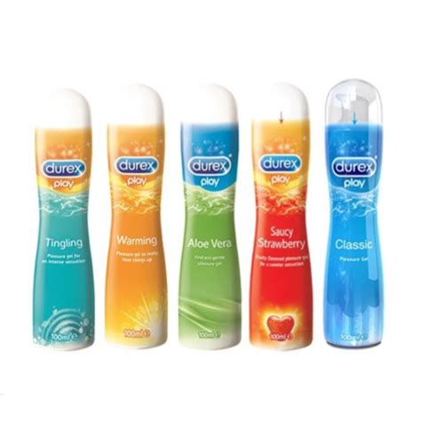 Durex Play Lubricant Gel Aloe Vera Saucy Strawberry Tingling Warming