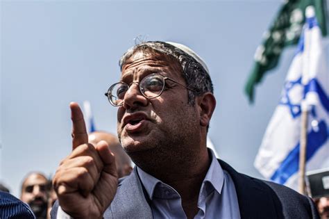 Will Israel Face Democratic Pushback Over Racist Politician Itamar Ben Gvir The Electronic