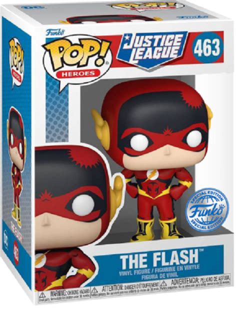 Justice League The Flash Funko Pop Special Edition Heroes