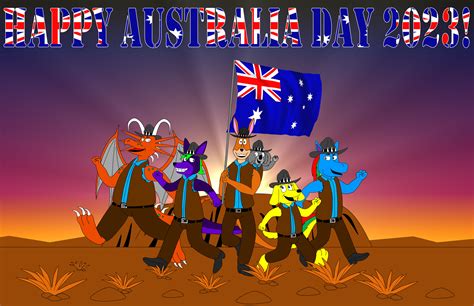 Happy Australia Day 2023 By Thecanadiantoony2001 On Deviantart