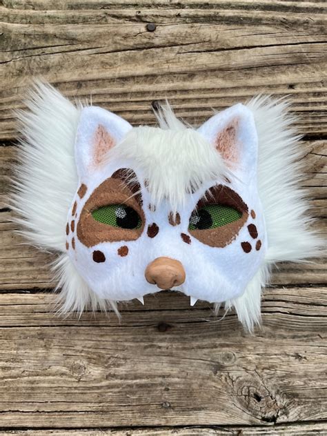 Therian Quadrobics Paper Cat Mask Commissions Message Before Etsy Canada