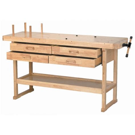 Windsor Design 60 in. 4 Drawer Hardwood Workbench - $127.99 after code "15847166" | gun.deals