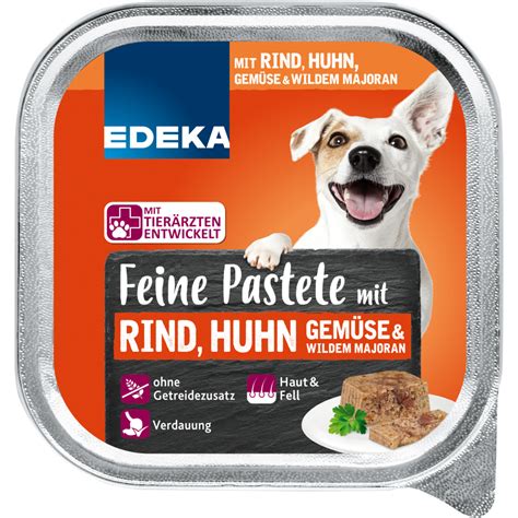 EDEKA Feine Pastete mit Rind Huhn Gemüse wildem Majoran 150 g