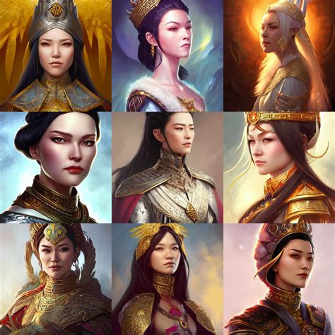 Kazakh Empress D D Fantasy Portrait Highly Stable Diffusion