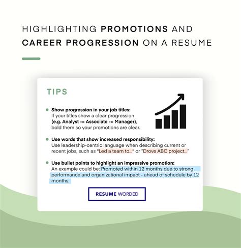 How To Show A Promotion On Your Resume 5 Examples