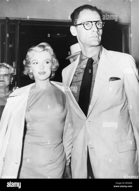 Marilyn Monroe And Her New Husband Playwright Arthur Miller Leave Her