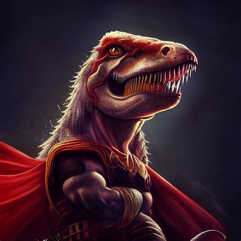 Thor As A Tyrannosaurus Rex By Toxicsquall On Deviantart