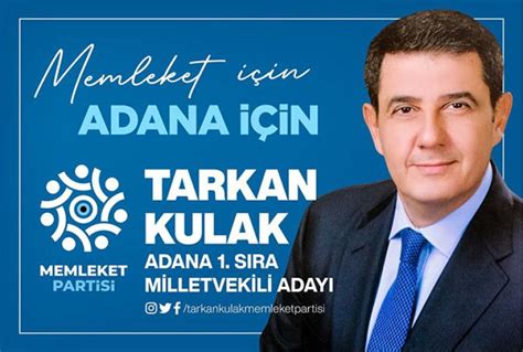 MEMLEKET PARTİSİNDEN İLK SIRA TARKAN KULAK