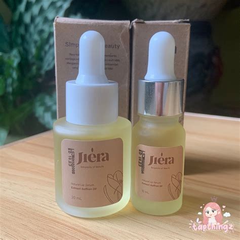 Jual Jiera Natural Lip Serum 10ml 20ml Eco Friendly Packaging Shopee Indonesia