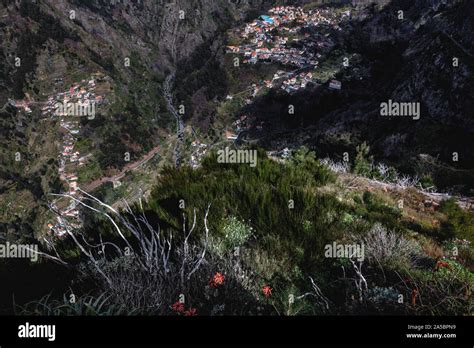 View From Miradouro Do Curral Das Freiras Valley Of The Nuns In The