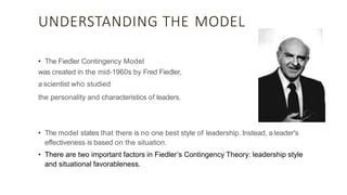 Fiedlers Theory Ppt