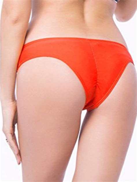 Womem S Ruched Underwear Bikini Thong Bottom Sexy Bikini Bottom Thong
