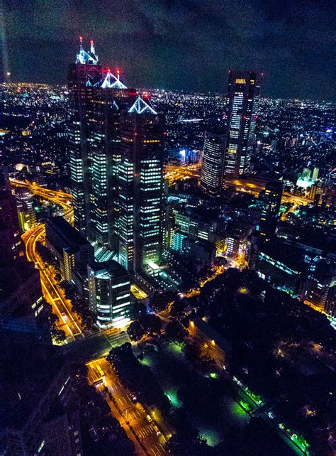 Tokyo Skyline at Night - Travel Past 50