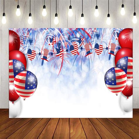 Allenjoy 7x5ft Independence Day Backdrop For Photography