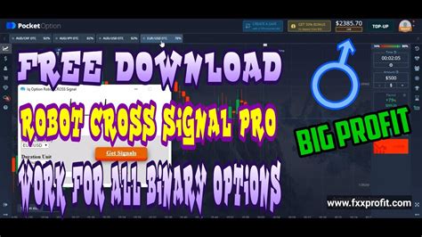 Download Robot Cross Signals Pro Free Work For All Binary Options Youtube