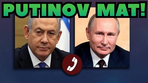 PUTIN ODBIO NETANJAHUA OVOME SE NIKO NIJE NADAO YouTube