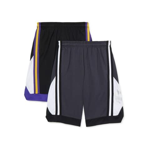 And1 And1 Boys Wing Mesh Basketball Shorts 2 Pack Sizes 4 18