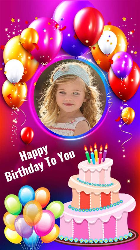 Birthday Photo Editing App For Android The Cake Boutique