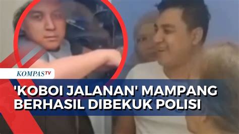 Aksi Todong Pistol Ke Sesama Pengendara Koboi Jalanan Mampang