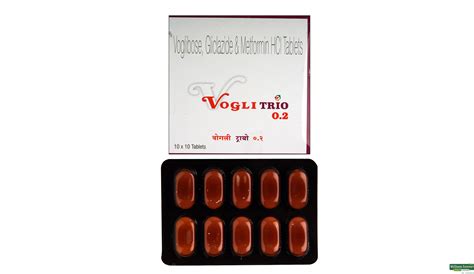 Buy Vogli Trio 0 2mg 10 Tablets Online At Best Prices Wellness Forever