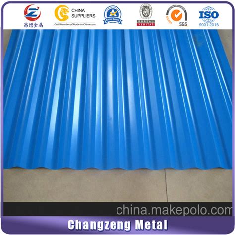 Corrugated Color Coated Steel Iron Roofing Sheets Price China