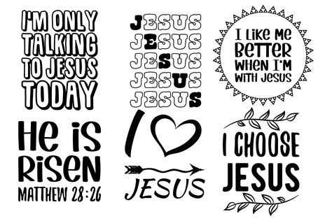 26 Jesus Christ SVG Quotes. Scripture Sayings and Bible Verses - Etsy