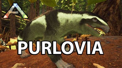 Purlovia Taming And Use Ark Survival Evolved Center Map S1 Youtube