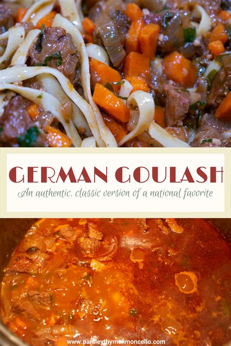 Authentic German Goulash