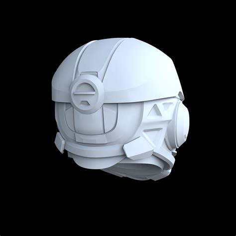 3D File Halo Infinite Aviator Wearable Helmet For 3D Printing 3D