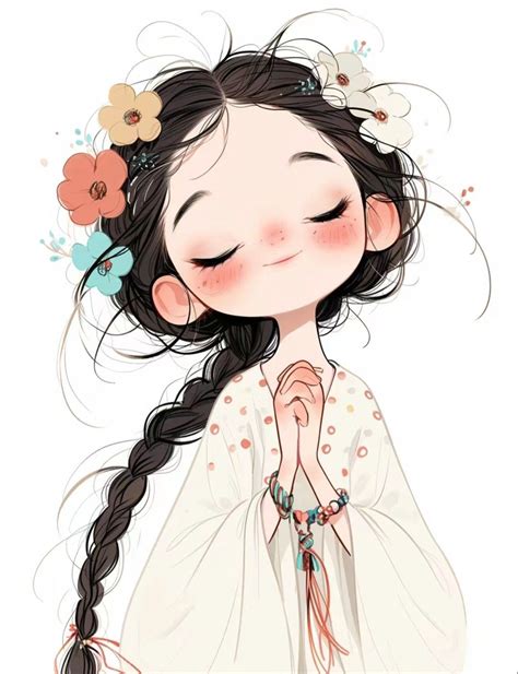 Pin By Amanda Schmierer On Bilder In 2024 Illustration Art Girl Cute