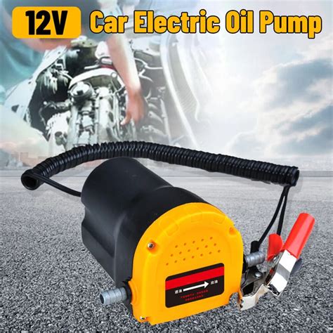 12v Car Electric Oil Extractor Transfer Pump 60w Mini Fuel Engine Oilcrude Oil Fluid Suction