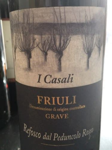 I Casali Refosco Dal Peduncolo Rosso Vivino Us