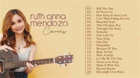 Best Of Songs Ruth Anna Mendoza Covers 2022 Best Songs Cover Ruth