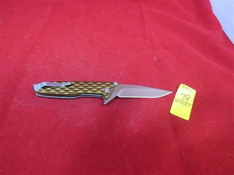 Gerber Pocket Knife | Live and Online Auctions on HiBid.com