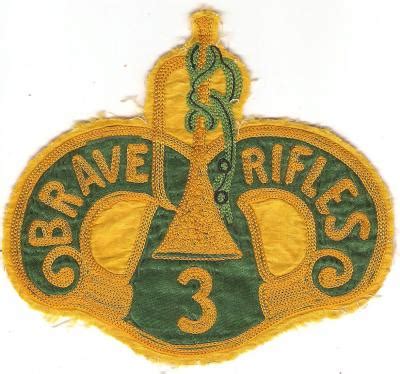 SOLD Archive Area Patch 3rd Cavalry Regiment Theater Made