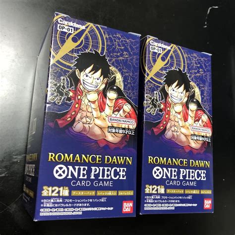 43％割引ブラック系【★超目玉】 Romance Dawn 2box 新品未開封 ワンピースカードゲーム コミックアニメ フィギュアブラック系 Otaonarenanejp