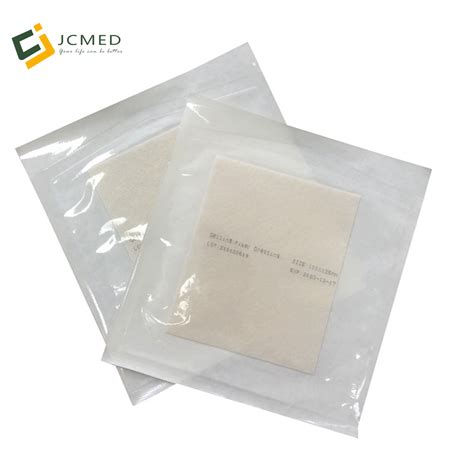 Hydrofiber Wound Dressing Gelling Fiber Dressing For Woundcare