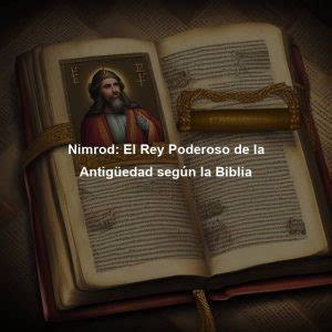 Nimrod El Rey Poderoso De La Antig Edad Seg N La Biblia Directorio