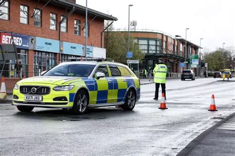 Police Tape Off Main Road Amid Reports Of Pedestrian Injured In Crash